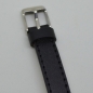 Mobile Preview: Wickelarmband Kunststoff, schwarz - 1cm x 40 cm (B/L), für 14mm Schiebebuchstaben /-motive ohne Buchstaben/Motive