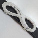 Motiv "INFINITY" 14 mm Edelstahl